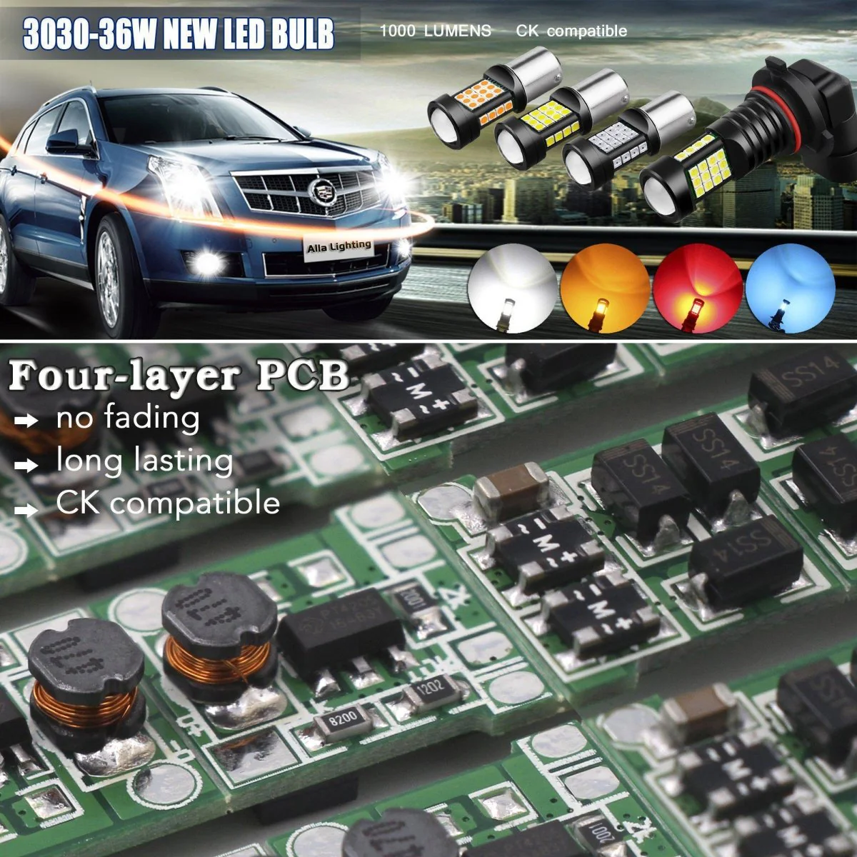 1157 3496 LED Bulbs Brake Stop Lights, Signal, Backup Reverse Lights - Image 11