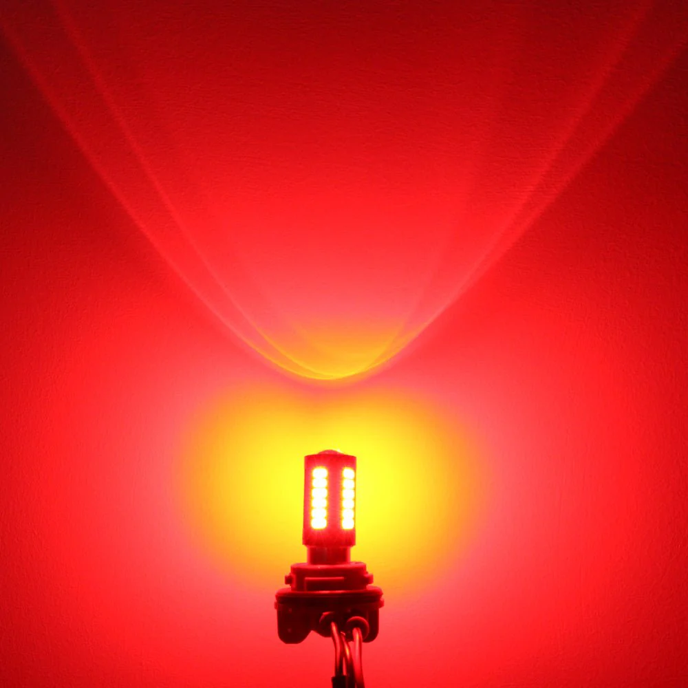 1157 7528 CANBUS LED Bulbs, Red Turn Signal Lights 2057 3496 1154 198 - Image 7