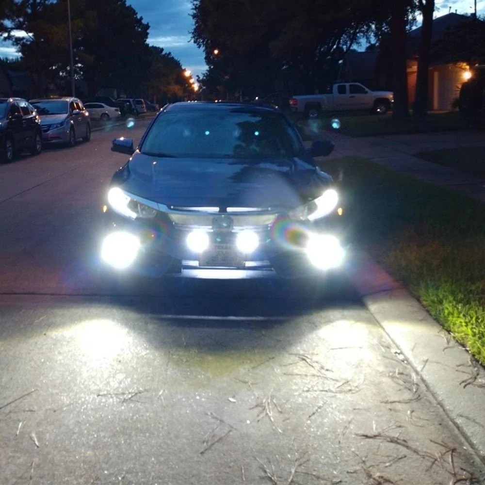 12278 PSX26W LED Fog Lights Bulbs Replacement Upgrade Halogen - Image 11