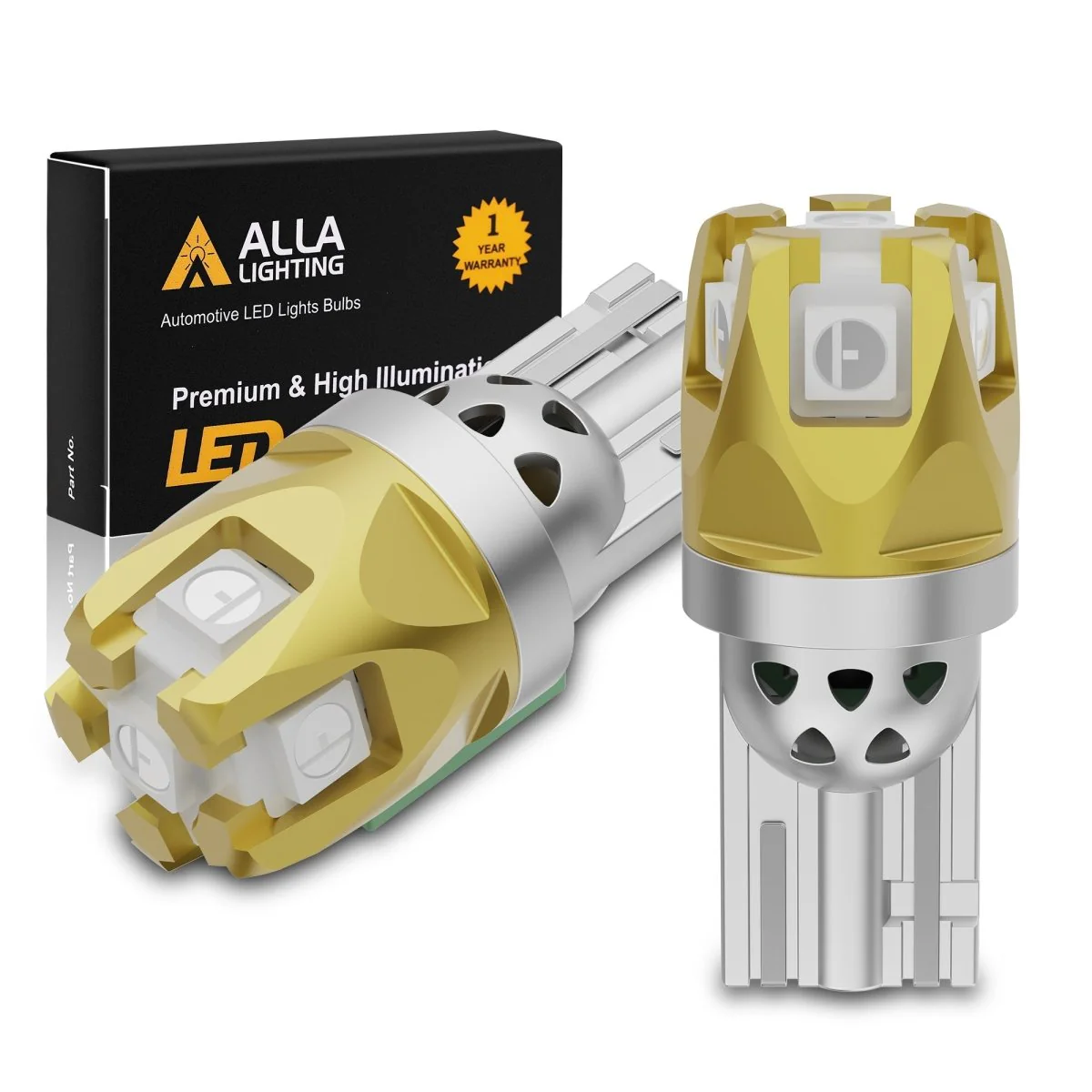 168 194 LED Bulbs, 2825 W5W Interior, License, Marker Lights - Image 10