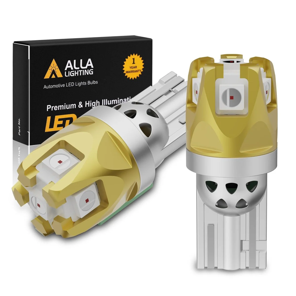 168 194 LED Bulbs, 2825 W5W Interior, License, Marker Lights - Image 11