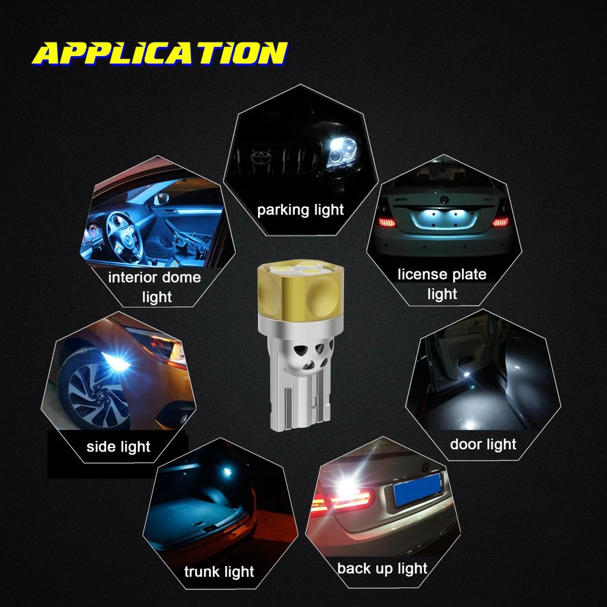194 171 LED Bulbs, 158 558 168 Map, Dome, License, Trunk Lights - Image 3