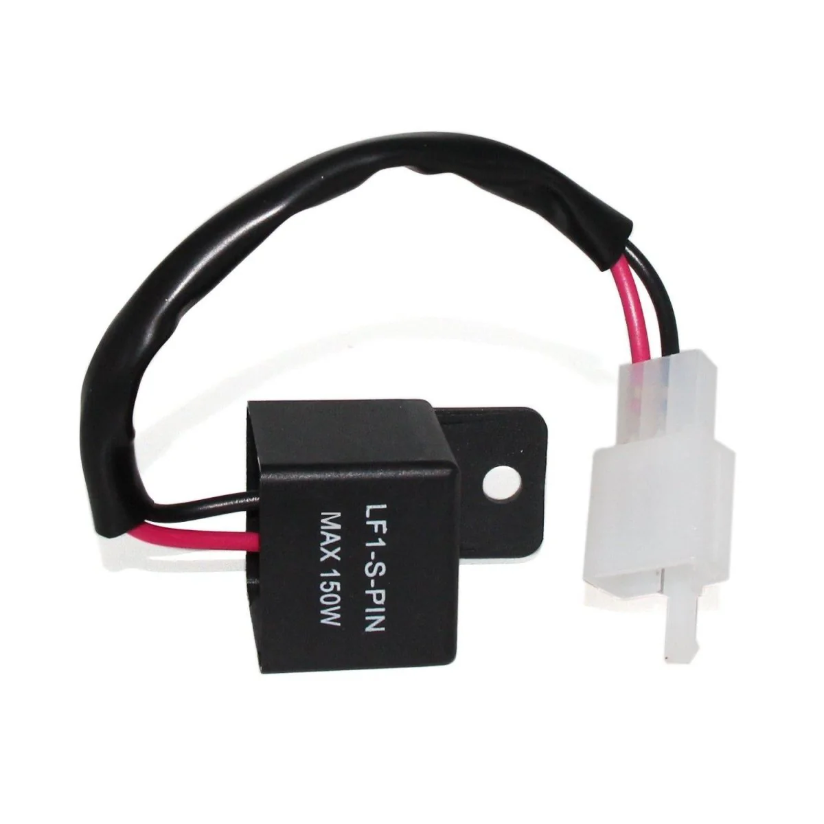 2-Pin LED Flasher Relay Fix Motorcycle Turn Signal Bulbs Hyper Flash - Image 3