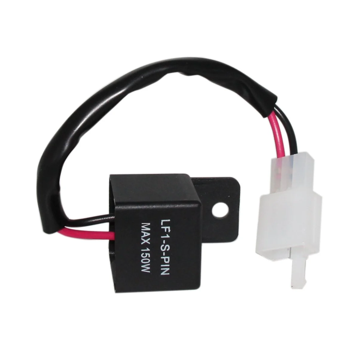 2-Pin LED Flasher Relay Fix Motorcycle Turn Signal Bulbs Hyper Flash - Image 4
