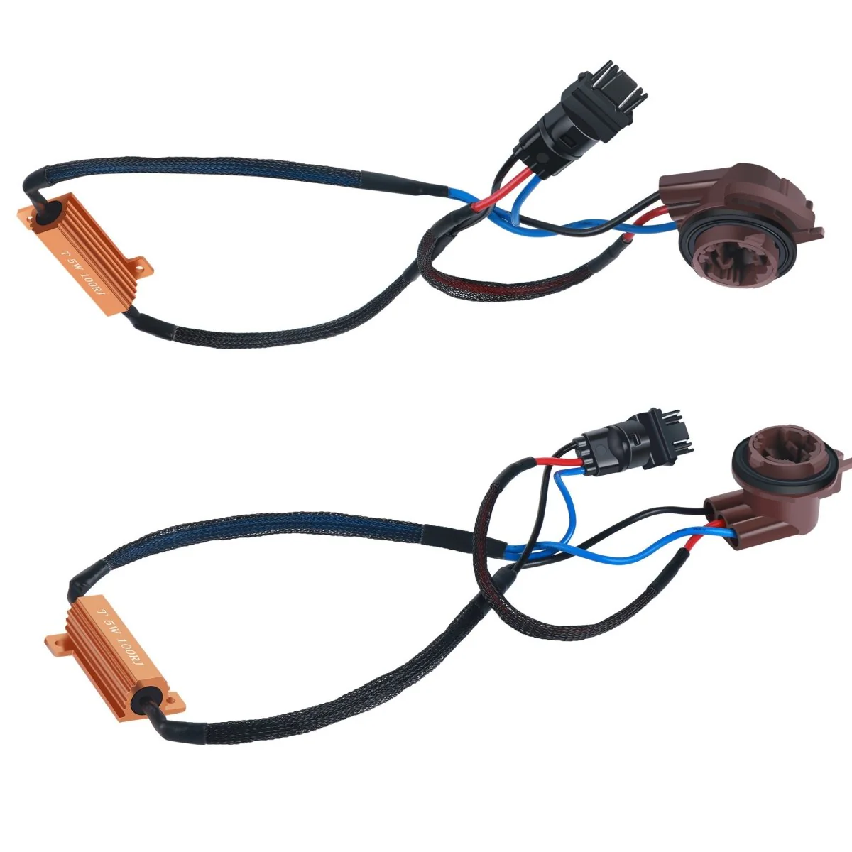 3057 3457 3157 LED Resistors 5W 100ohm Fix CANBUS LED Turn Signal Hyper Flash