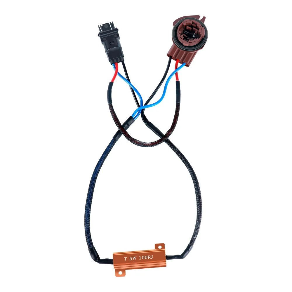 3057 3457 3157 LED Resistors 5W 100ohm Fix CANBUS LED Turn Signal Hyper Flash - Image 4