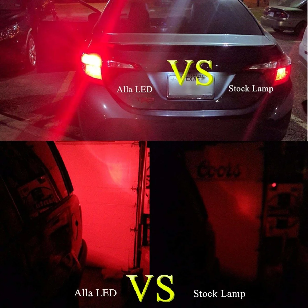 3156 3157 LED Lights Bulbs 2835 39-SMD, 6K White/Amber Yellow/Red - Image 7