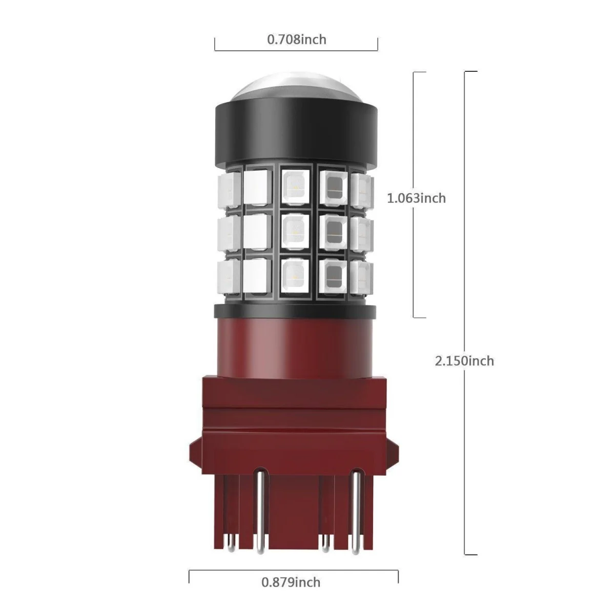 3156 3157 Strobe LED Brake Lights Flashing Stop Bulbs, Super Bright 12V - Image 13