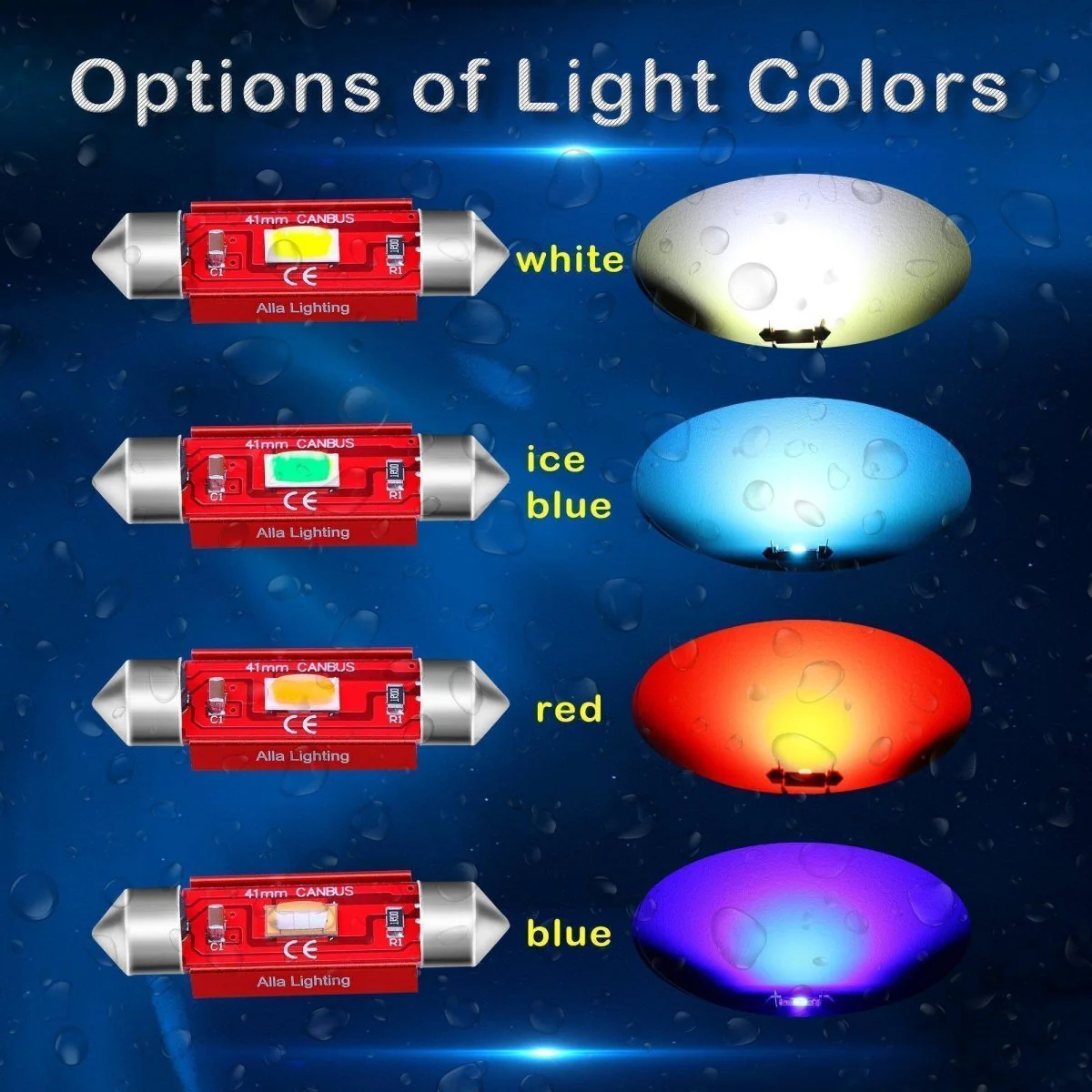 31mm DE3175 DE3022 LED Festoon Bulbs Interior Lights Replacement DE3021 - Image 8
