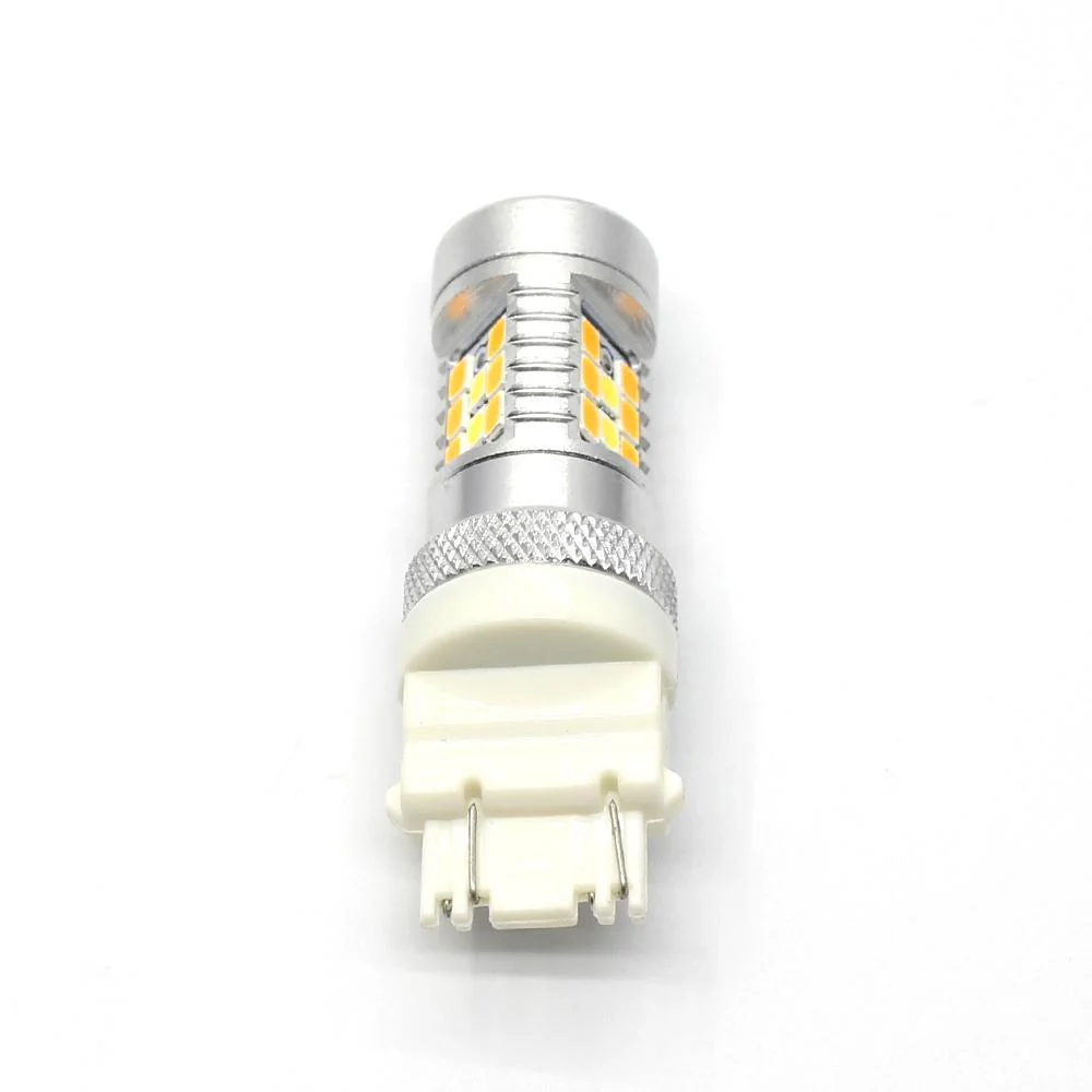 3457 3157 LED Switchback Bulbs Turn Signal Lights, 6K White/Amber Yellow - Image 7