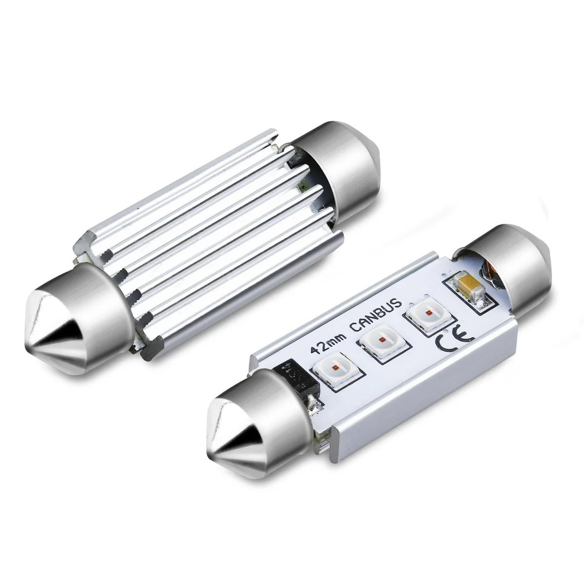 42mm 211-2 578 LED Festoon Bulbs Interior Map Dome Trunk Lights - Image 14