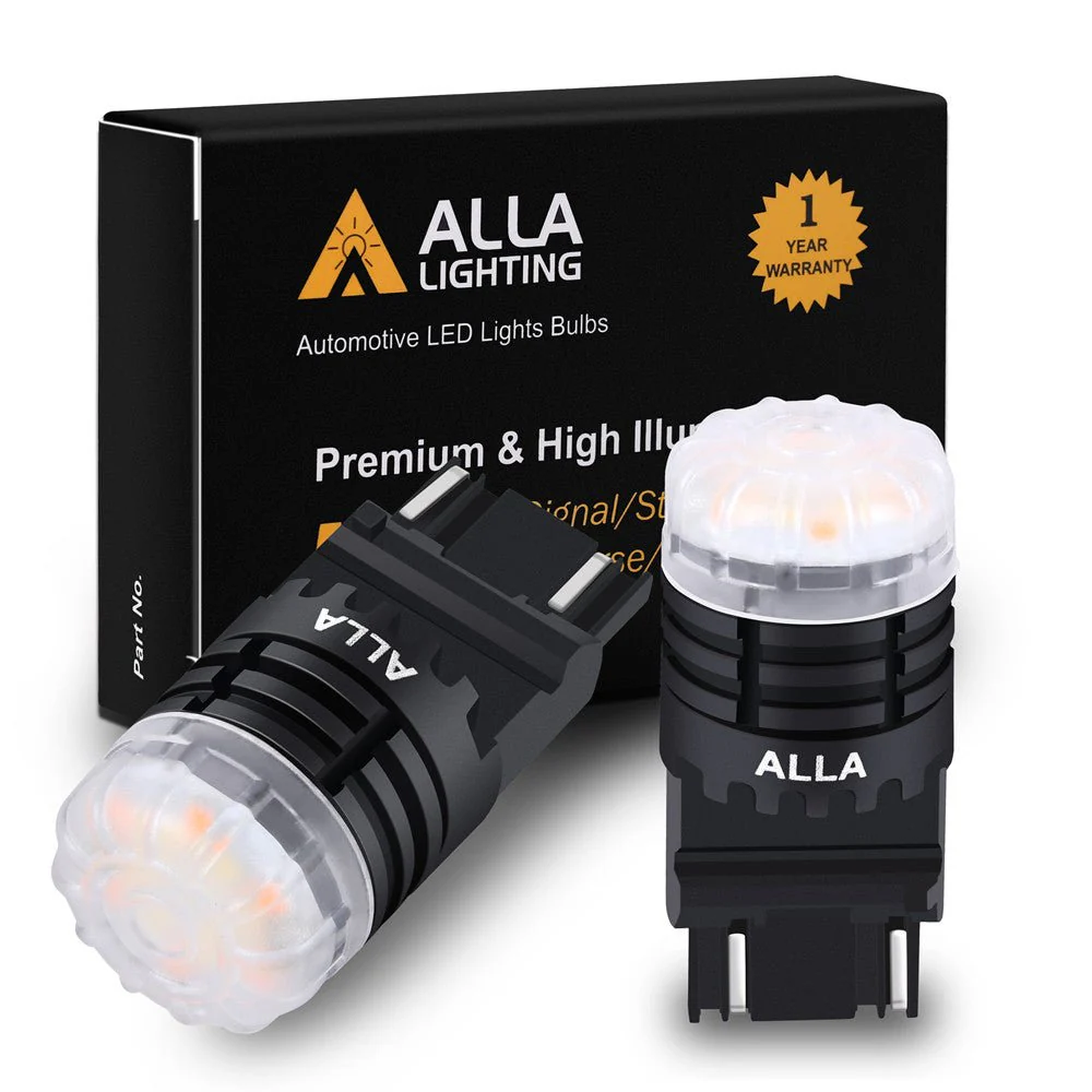 4257NA 4257 Switchback Bulbs LED Turn Signal Lights, Yellow/White - Image 6