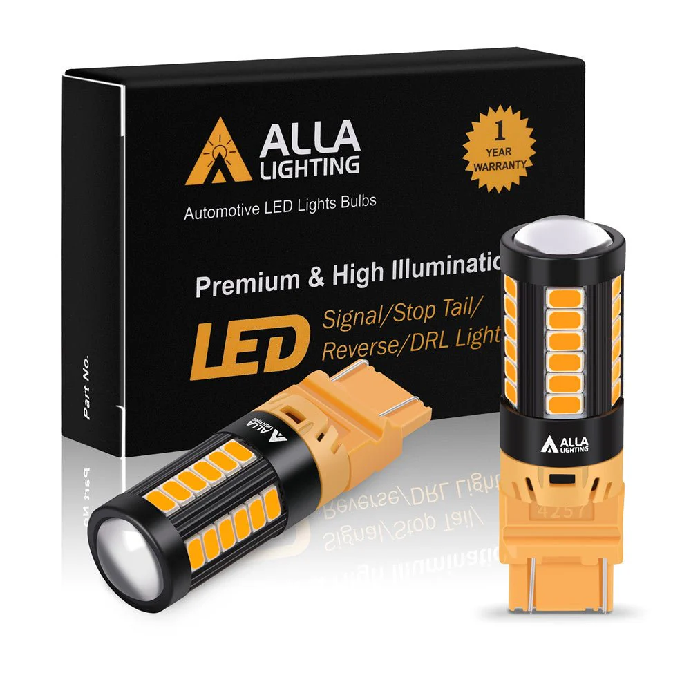 4257NA LED Turn Signal Lights Bulb Replacement Upgrade Blinker Lamps - Image 3