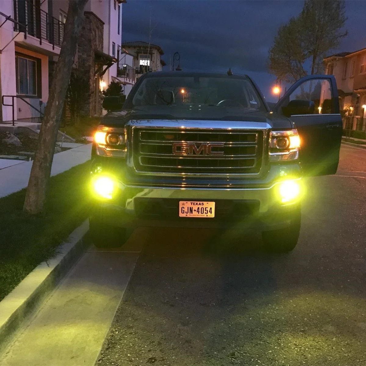 5201 DRL 5202 LED Fog Lights Bulbs PS19W 12085, 3000K Amber Yellow - Image 6