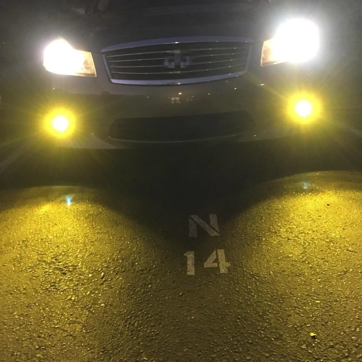 5201 DRL 5202 LED Fog Lights Bulbs PS19W 12085, 3000K Amber Yellow - Image 8