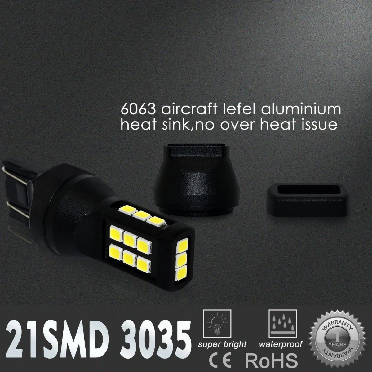 7440 7443 LED Bulbs Brake Stop, Signal, Reverse, Daytime Running Lights - Image 14