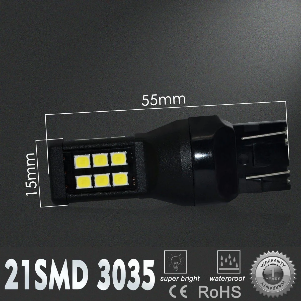 7440 7443 LED Bulbs Brake Stop, Signal, Reverse, Daytime Running Lights - Image 15