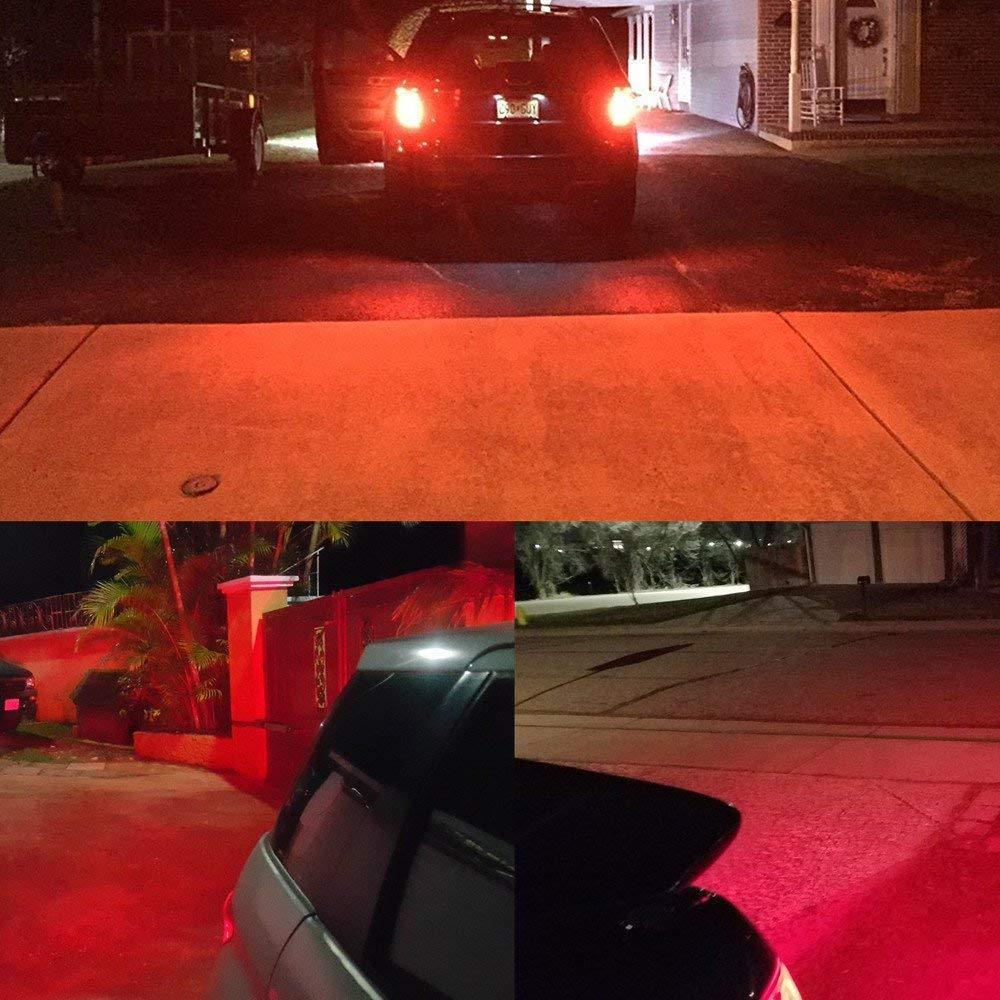7440 7443 Strobe LED Brake Lights Flashing Stop Bulbs, Super Bright 12V - Image 8