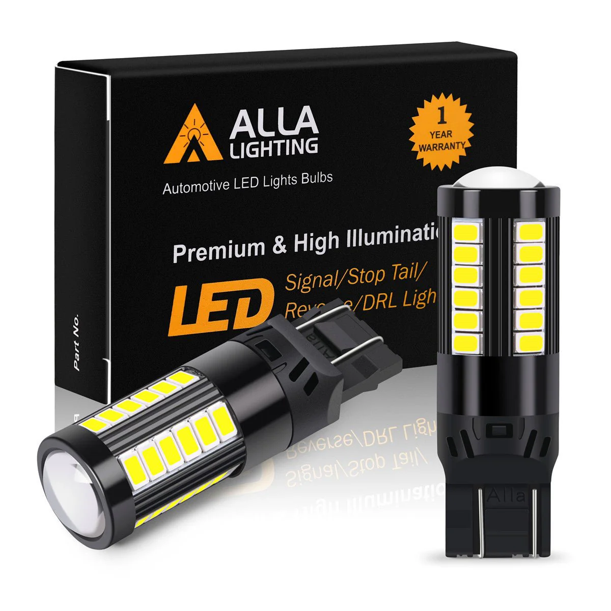 7443 LED Brake Lights Bulbs Stop Taillights Lamps | Dual Filament - Image 10