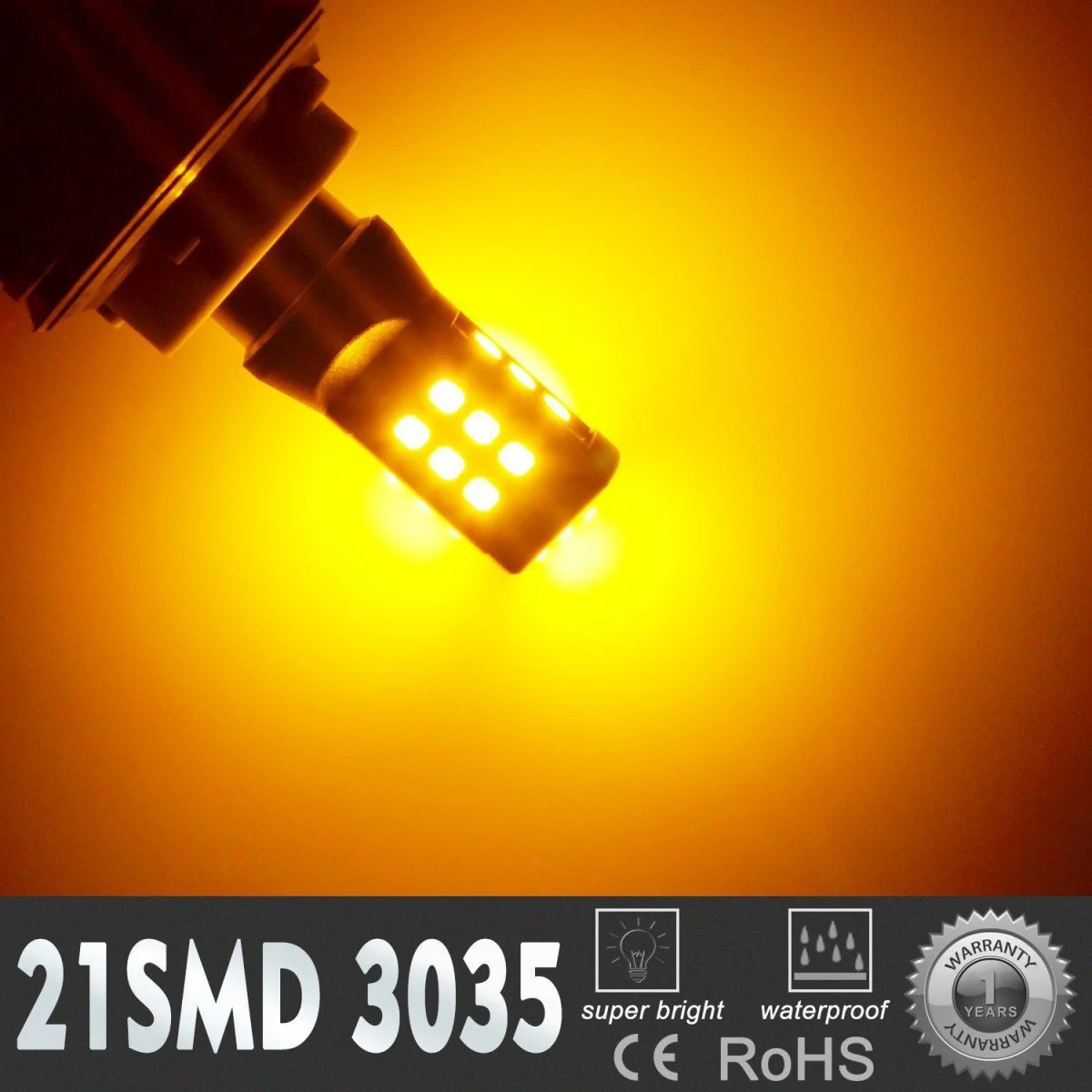 BA15S 1156 LED Lights Bulbs 3035-SMD Reverse, Signal, Brake Stop Lights - Image 8