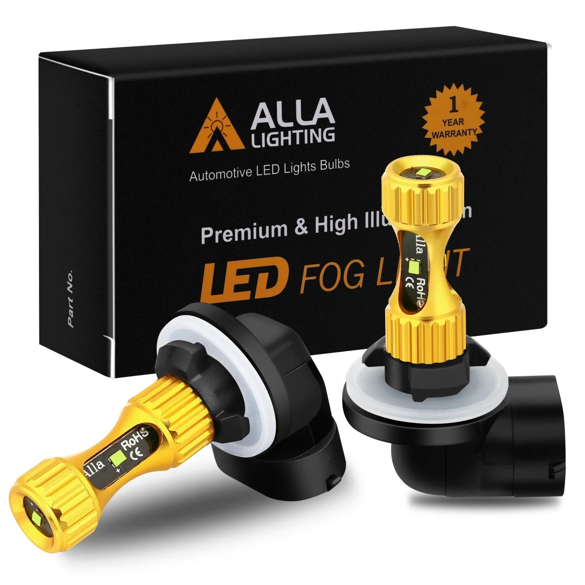 894 896 881 LED Fog Lights Bulb 12V Replacement for Cars, Trucks - Image 19