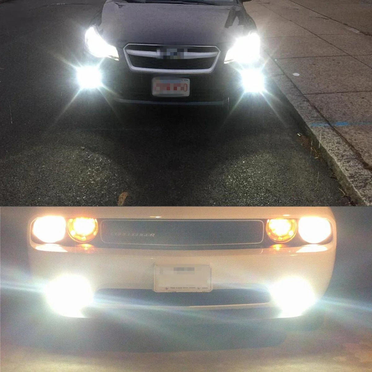 9005 9045 LED Fog Lights Bulbs High Power 80W Cree 9040, 6000K White - Image 3