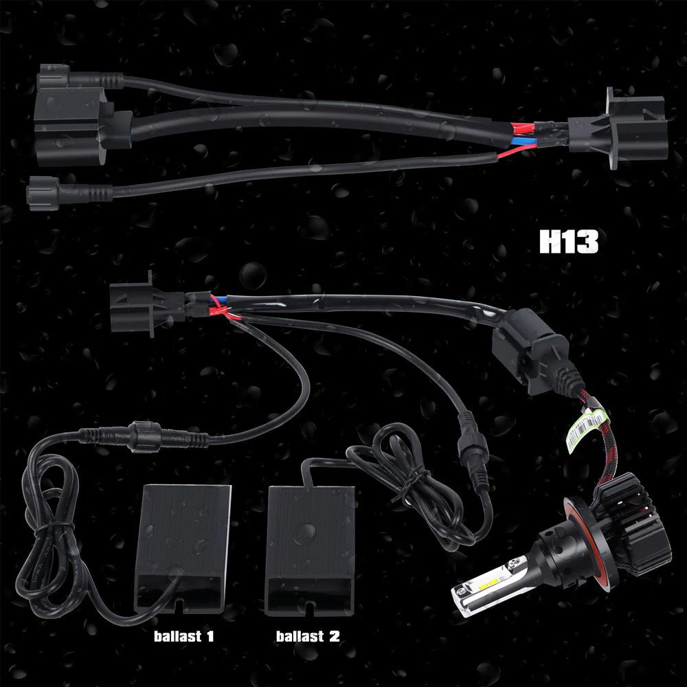 9008 H13 CANBUS LED Resistors Forward Lightings Decoder Anti-Flickering Kits - Image 3