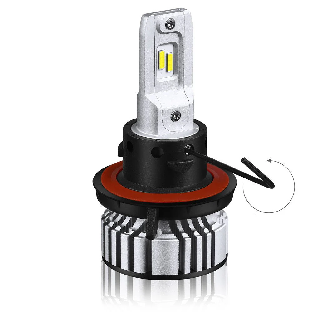 D-CR 9008 H13 LED Forward Lightings Bulbs Upgrade Halogen/HID, 3000K Yellow - Image 8