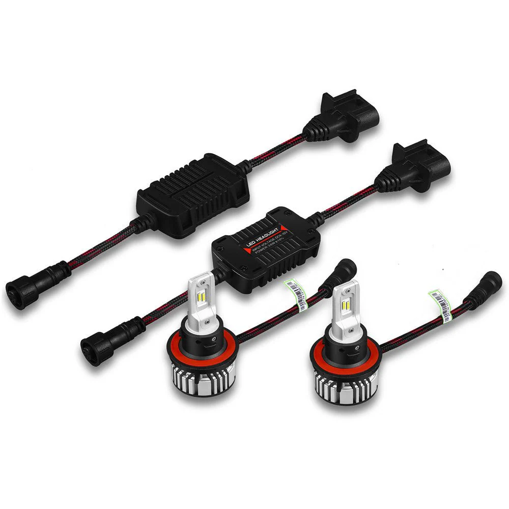 D-CR 9008 H13 LED Forward Lightings Bulbs Upgrade Halogen/HID, 3000K Yellow - Image 9