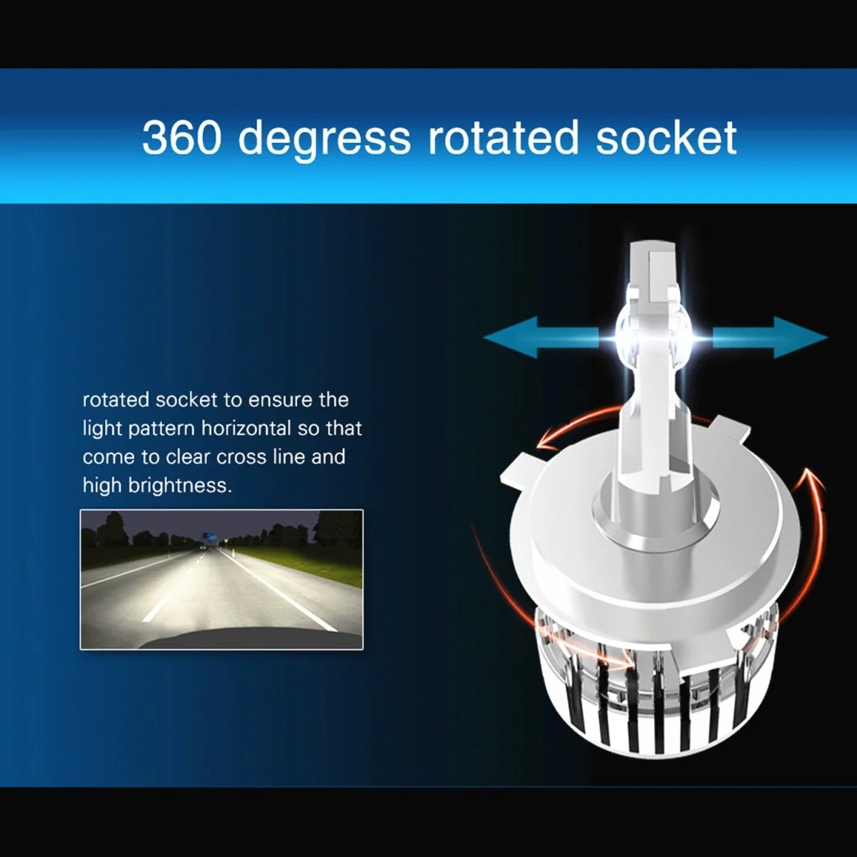 9012 HIR2 LED Forward Lightings, DRL Light Upgrade Halogen - Image 8