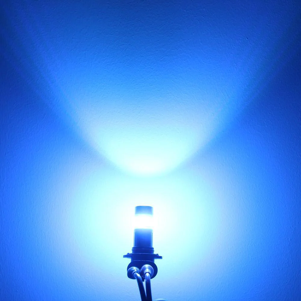 COB-72 H10 9145 LED Fog Light Bulbs, 6500K White/8000K Blue/3000K Amber Yellow - Image 14