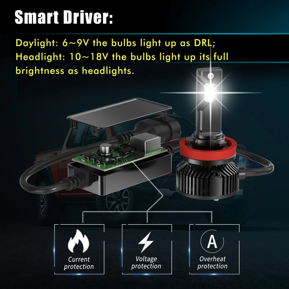 9V~18V LED Forward Lightings Bulbs or Daytime Running Lights - Image 5