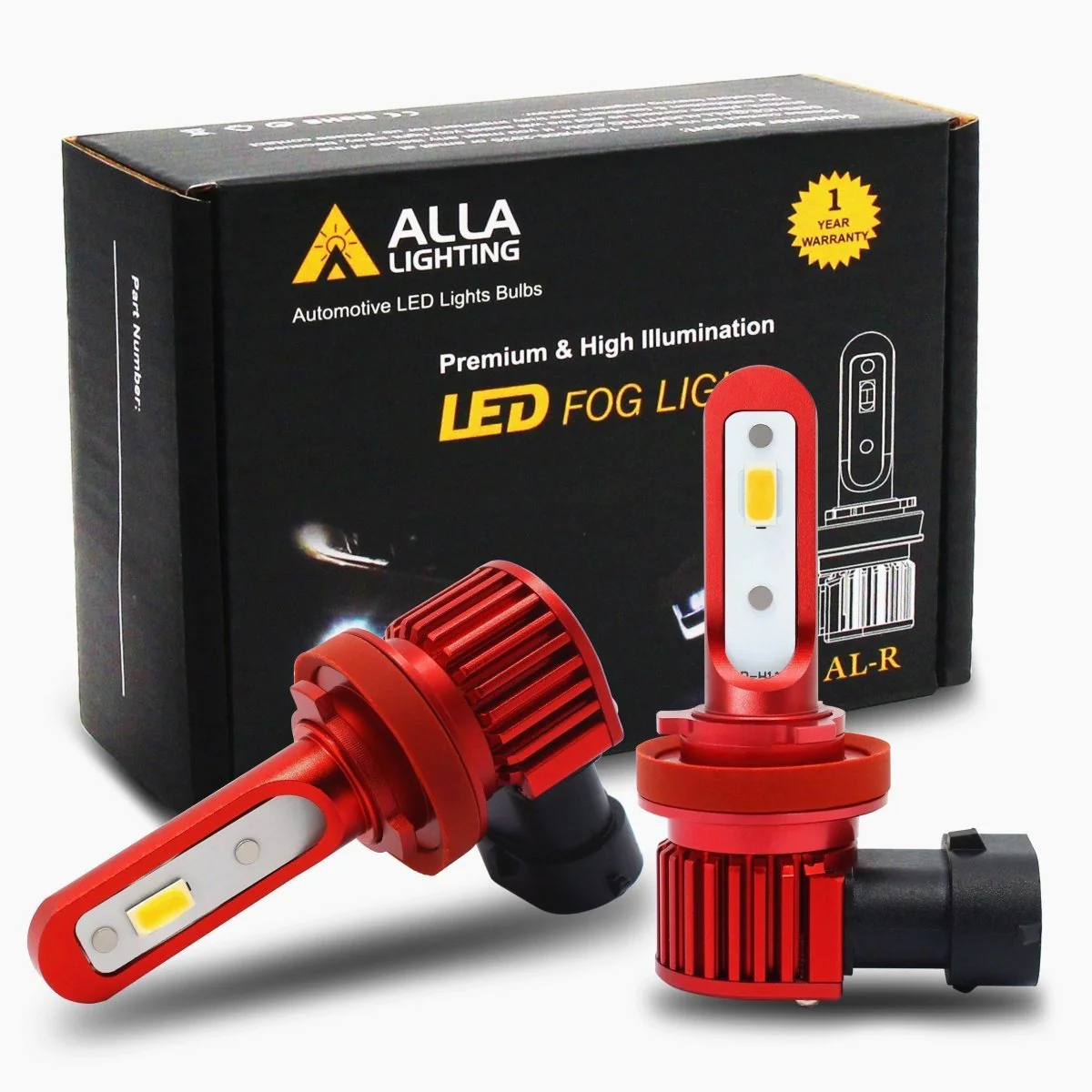 AL-R H8 H11 LED Fog Lights Bulbs DRL for Cars Trucks H16 - Image 7