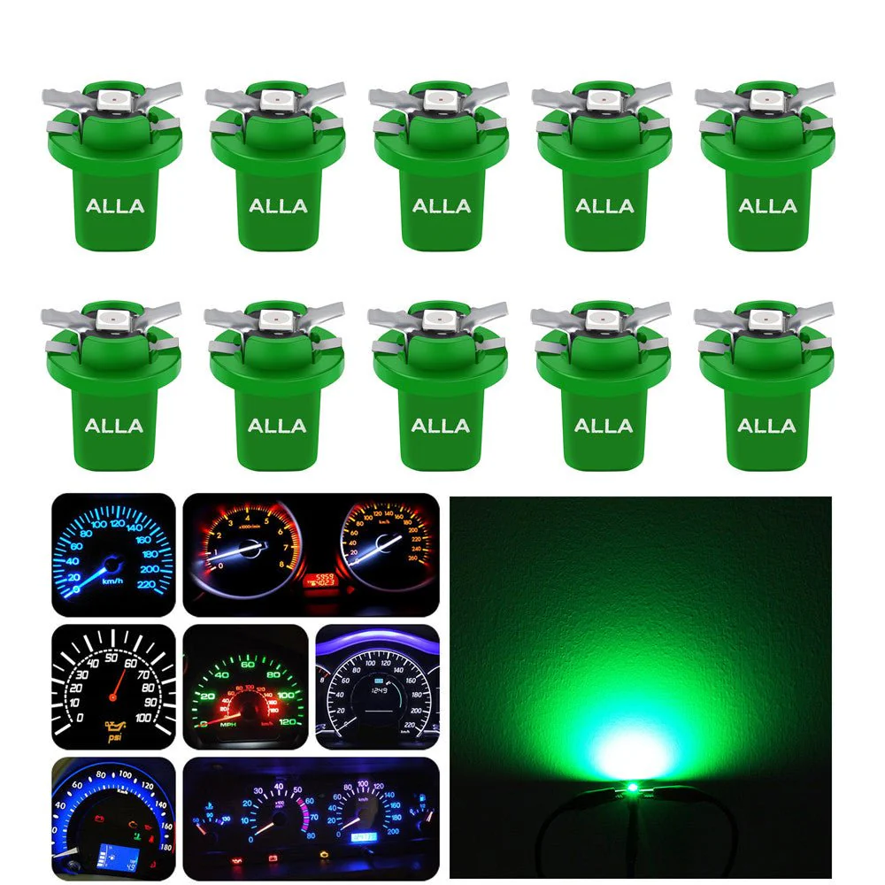 B8.5D LED Dashboard Instrument Cluster Gauge Lights 2721MF 2351MFX6 Bulb - Image 16