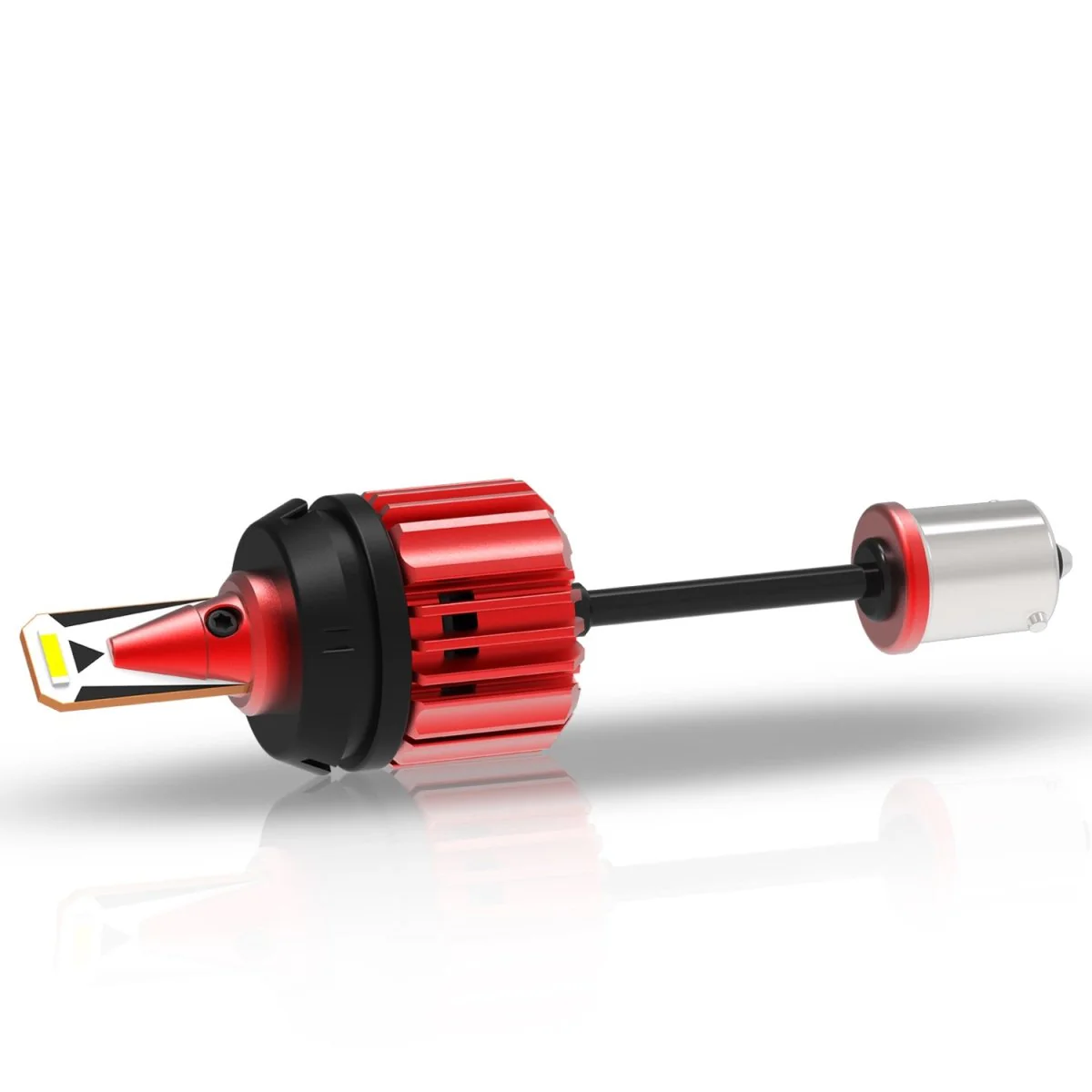 BA15S 7506 P21W 1156 CANBUS LED Bulbs Error Free Backup Reverse Lights - Image 7
