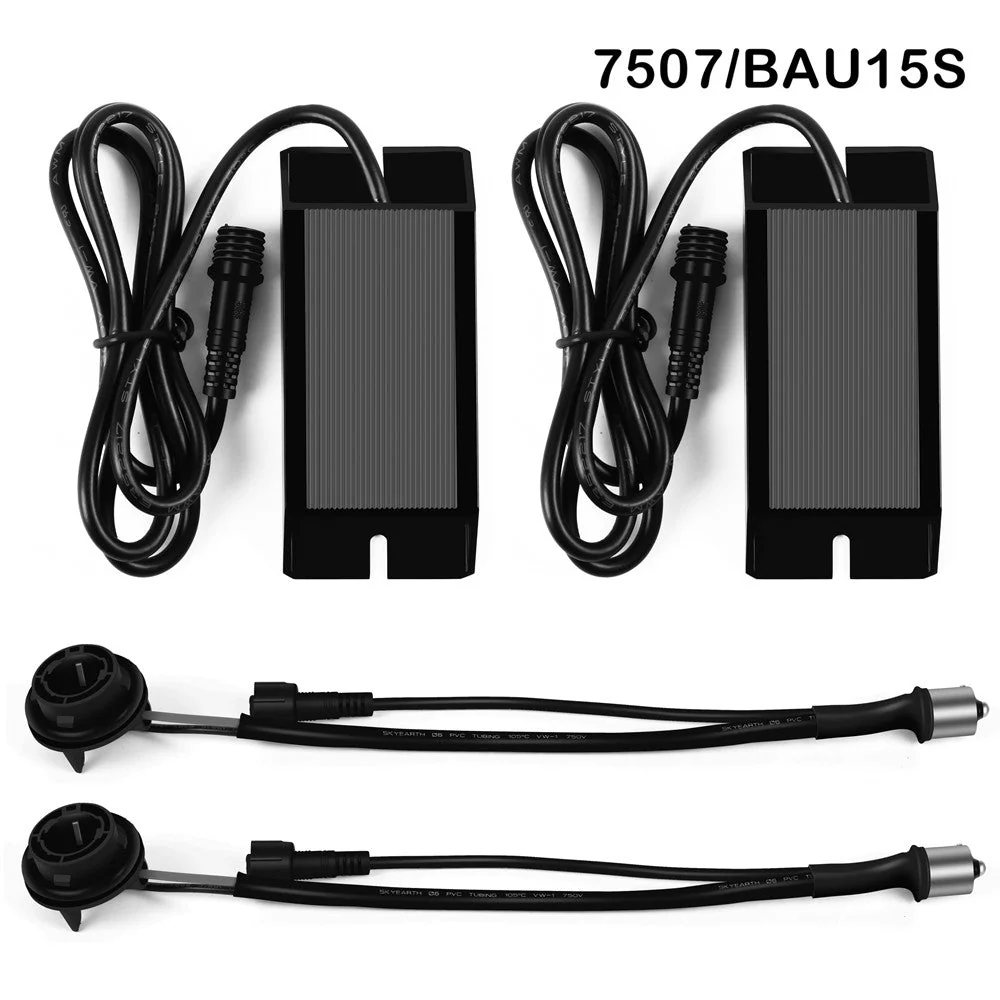 BAU15S 7507 PY21W CANBUS LED Resistors Fix Signal Lights Hyper Flash - Image 4