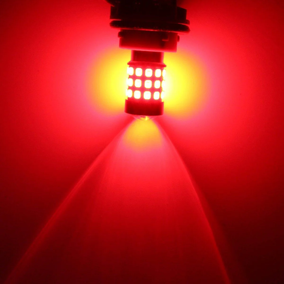 BAY15D 1157 Strobe Brake Lights LED Flashing Stop Tail Light Bulbs - Image 7