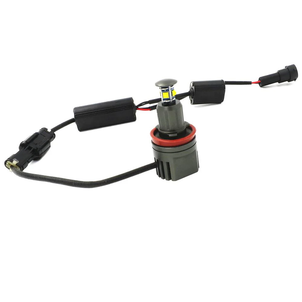 H8 CREE LED Angel Eyes 360-Degree Halo Light Bulb Lamp 6000K Xenon White for BMW - Image 8