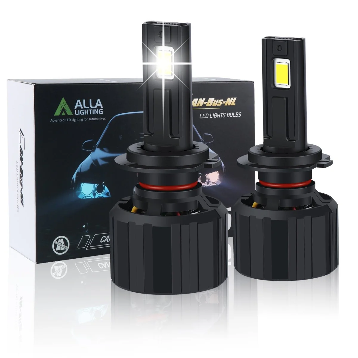 Brightest H7 LED Forward Lightings Conversion Kit Bulbs, 6000K Xenon White - Image 10