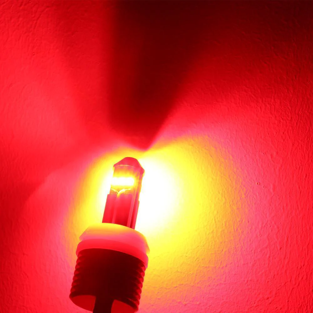 CAN-BUS 7440 WY21W LED Bulbs Amber Yellow Turn Signal Lights - Image 11