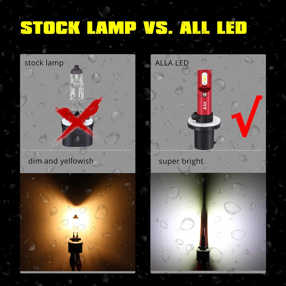 CAN-Bus 899 880 Fog Lights Super Bright LED Bulbs 893 884 892 H27 12V - Image 4