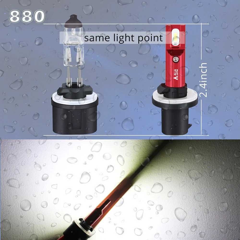 CAN-Bus 899 880 Fog Lights Super Bright LED Bulbs 893 884 892 H27 12V - Image 6