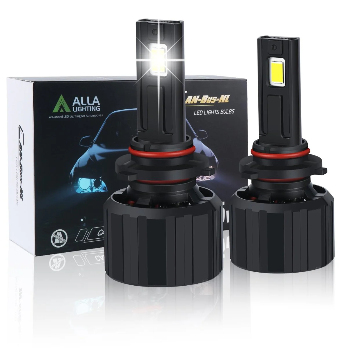 Brightest 9005 LED Forward Lightings Conversion Kit Bulbs 9011 HB3, White - Image 8
