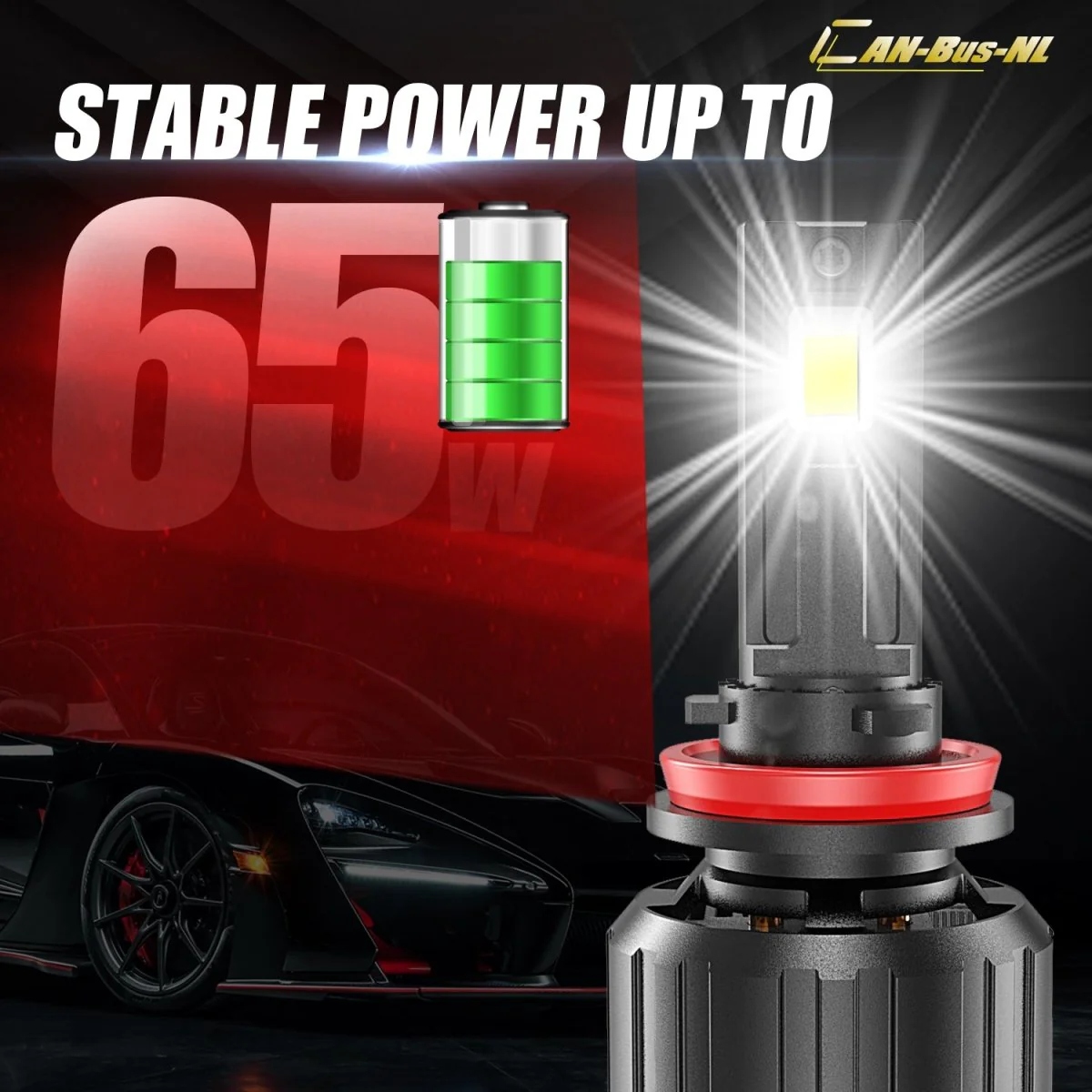Brightest 9012 LED Forward Lightings Conversion Kit Bulbs HIR2, White - Image 4