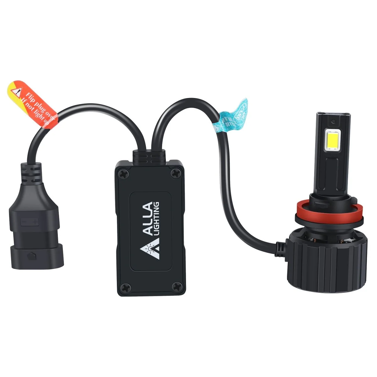 Brightest H11 LED Forward Lightings Conversion Kit Bulbs H8 H9, White - Image 9