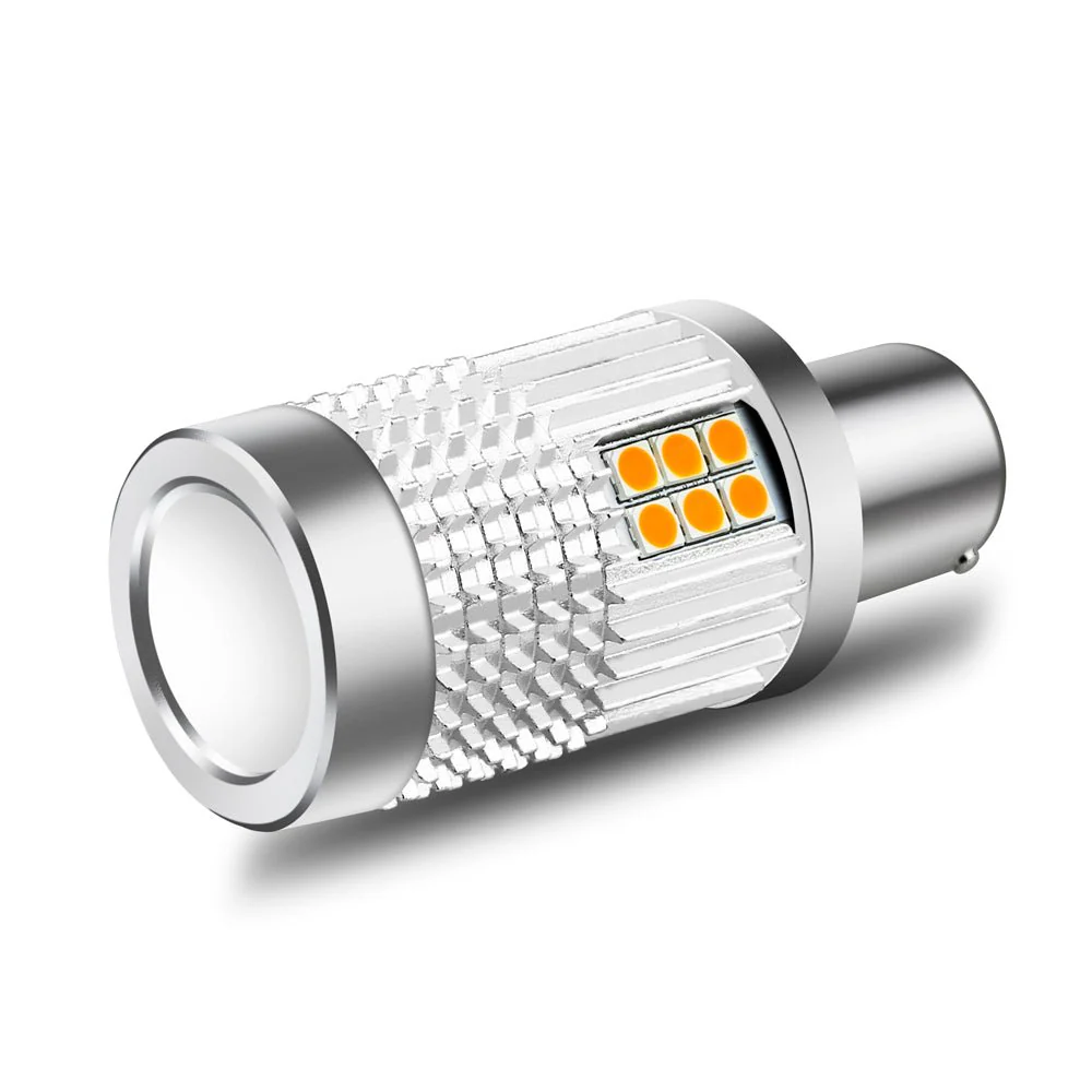CANbus BA15S 1156 LED Bulb Turn Signal/Reverse Lights 3497 1156NA 7506 - Image 3