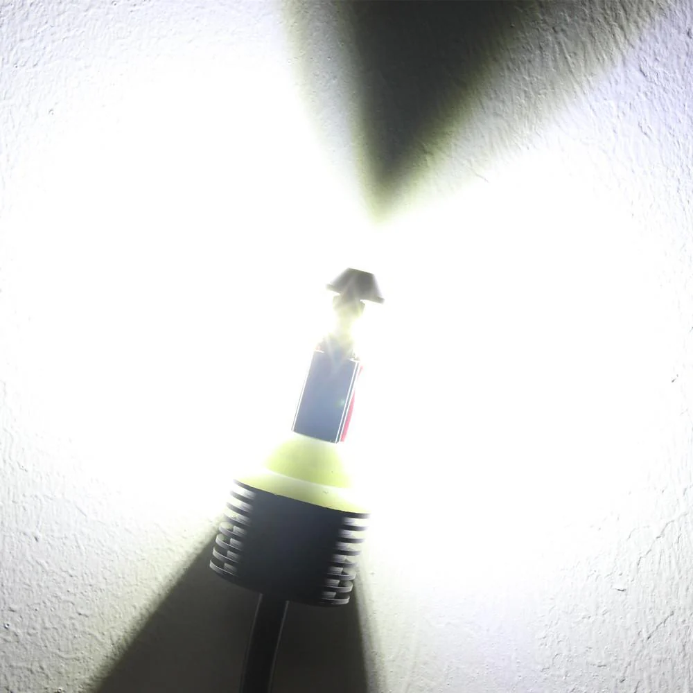 CAN-BUS BA15S 1156 LED Signal Lights Bulbs Amber Yellow Blinker Lights - Image 8