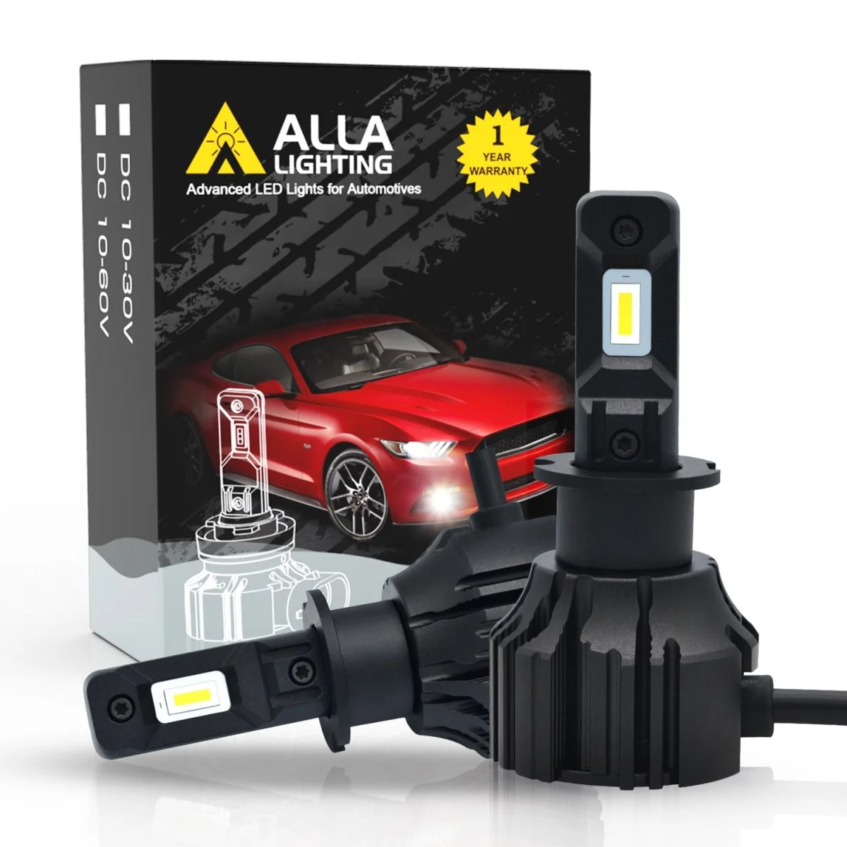 CANBUS H3 Fog Lights Bulbs | Super Bright LED 12V Upgrade Halogen Lamp - Image 7