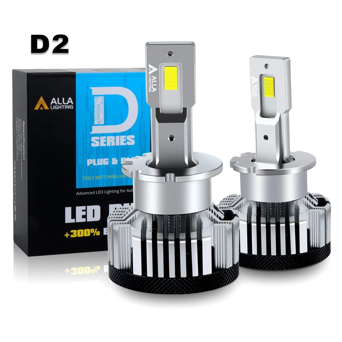 D2S D2R LED Forward Lightings Bulbs, CAN-BUS Plug-N-Play Switch HID Lamps - Image 12
