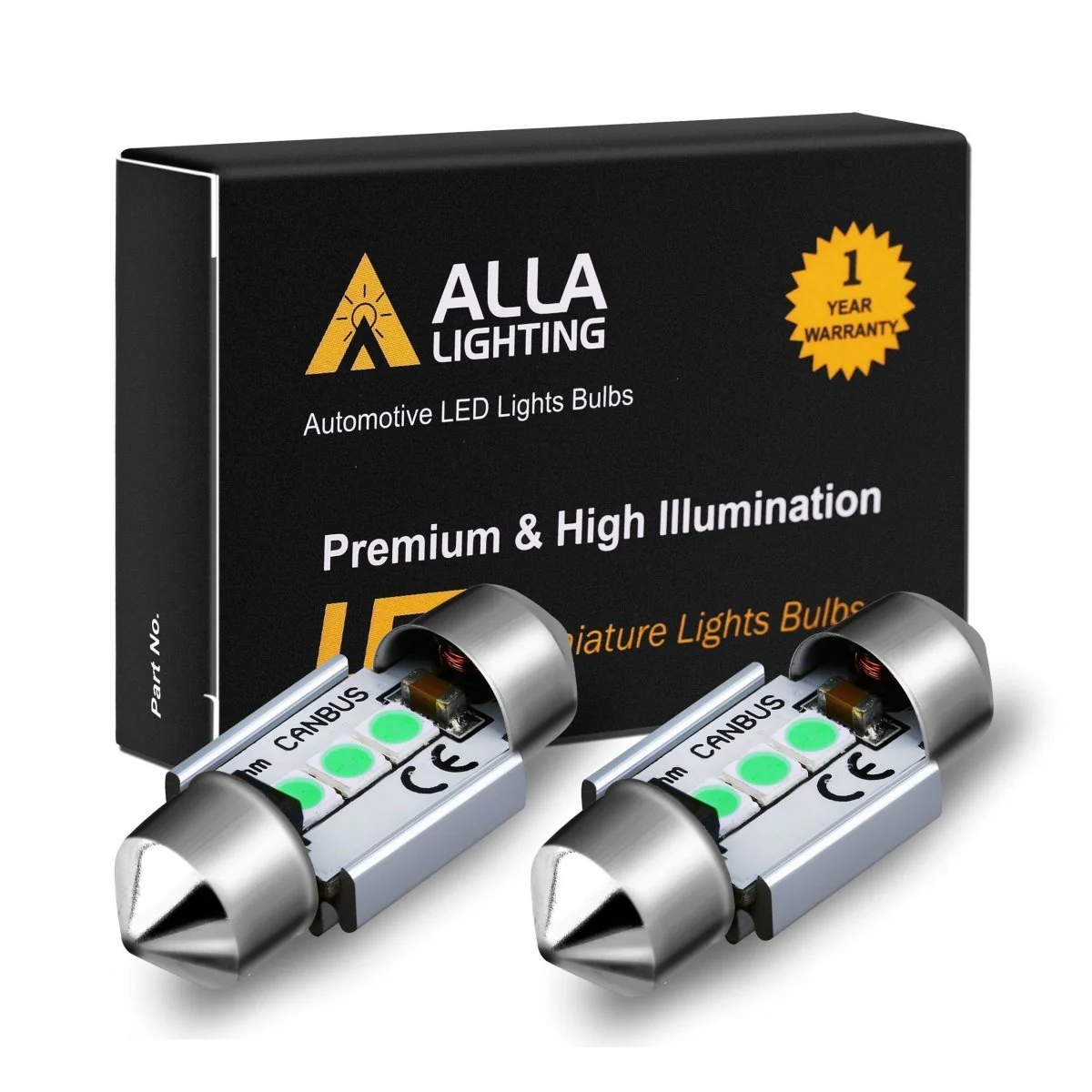 DE3175 DE3022 LED Bulbs Interior Map Dome Trunk Lights DE3021 - Image 13